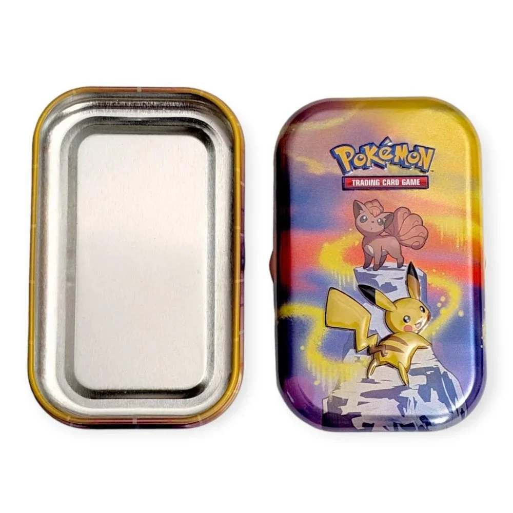 Kanto Power Pokemon Mini Storage Tin: Pikachu and Vulpix - Picture 4 of 4